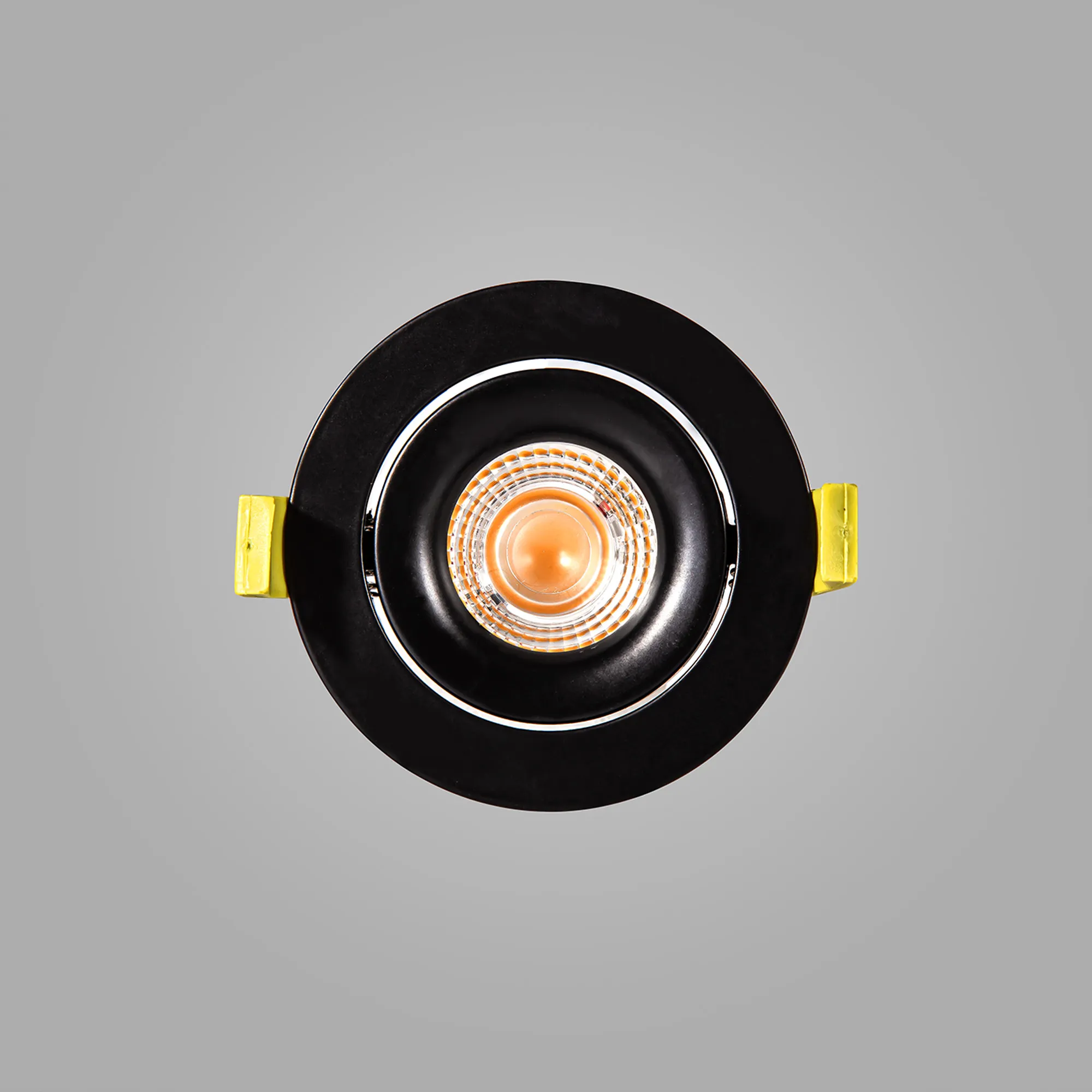 Bruve 12 Tridonic powered 12W 2700K 1200lm 12° LED Engine,350mA , CRI>90 LED Engine Matt Black  Fixed Recessed Adjustable round Downlight, IP20 DM201602  Dlux Bruve A 12